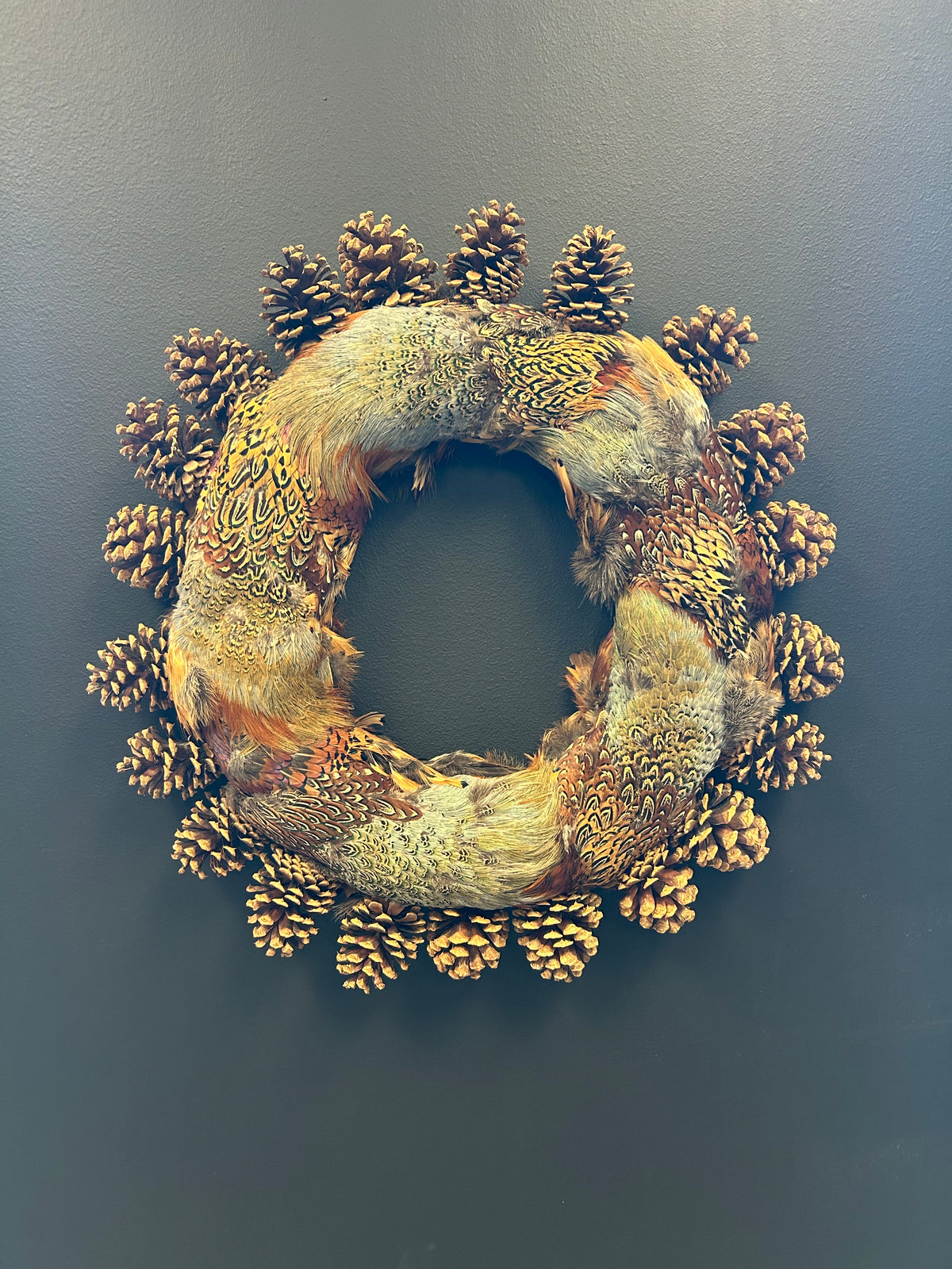 Pheasant wreath