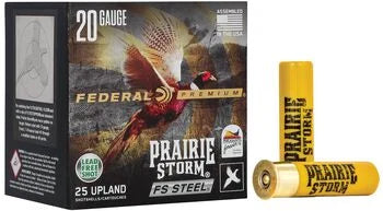 Federal Praire Storm Steel 20ga