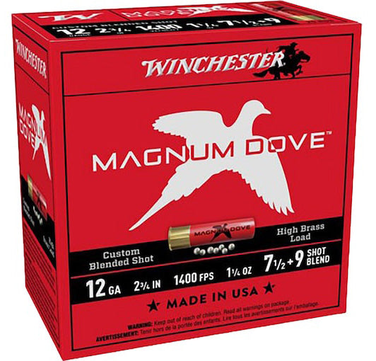 Winchester Magnum Dove 7 1/2 + 9 Shot BLEND