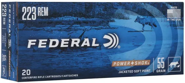 Federal .223 55GR