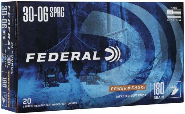Federal 30-06 SPRG 180GR JSP